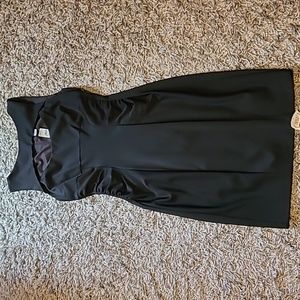 Black Cache sexy dress with keyhole / cutout, size 14